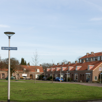 Nieuwe daken voor woningen aan het Orionplantsoen